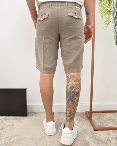 bermuda lino/cotone SQUAD FERMANI 225076