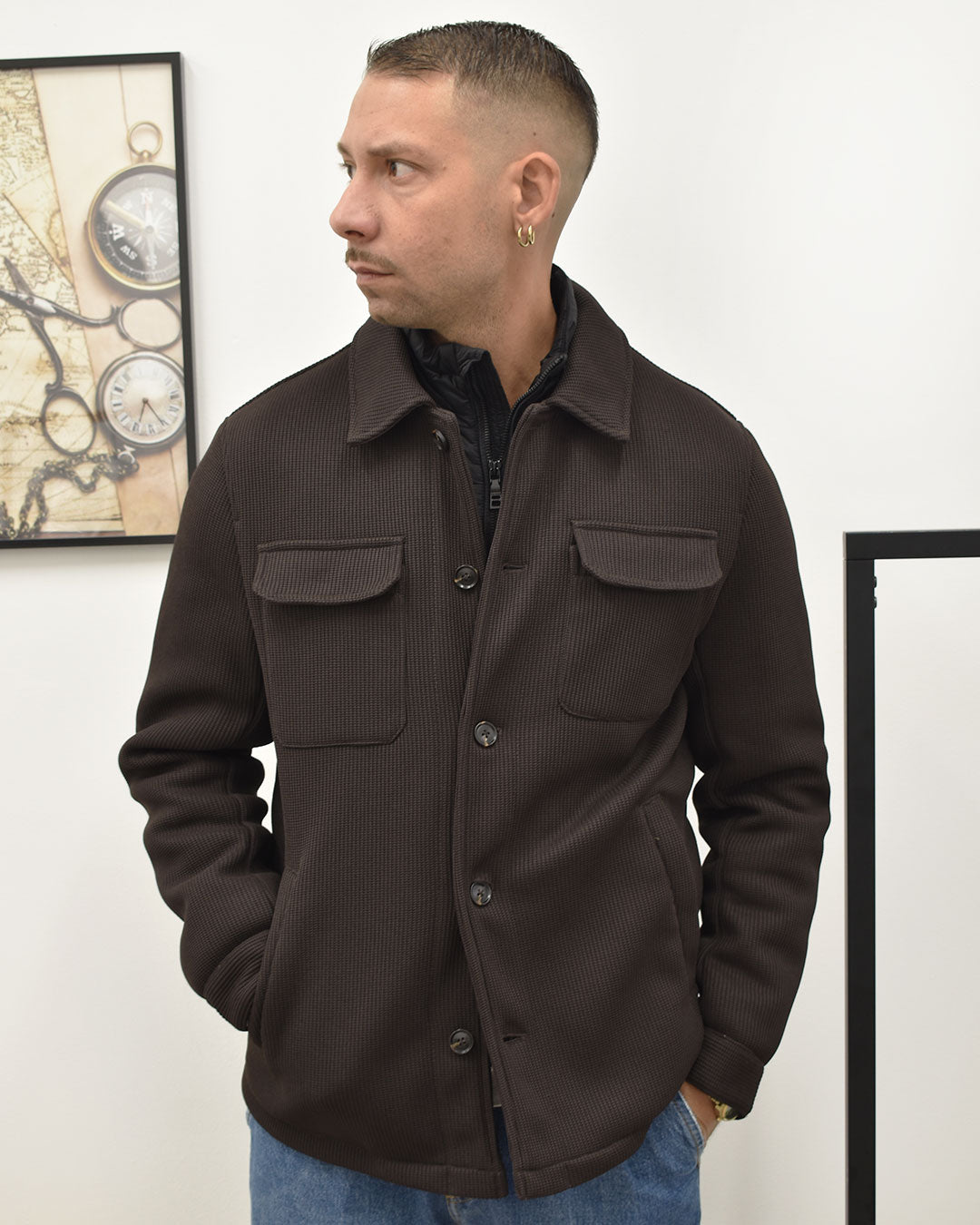 giubbiotto mod. overshirt SEINSE GBI1088SS
