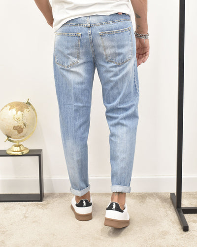jeans carrot lav.chiaro BLACKSUNDAY 6231