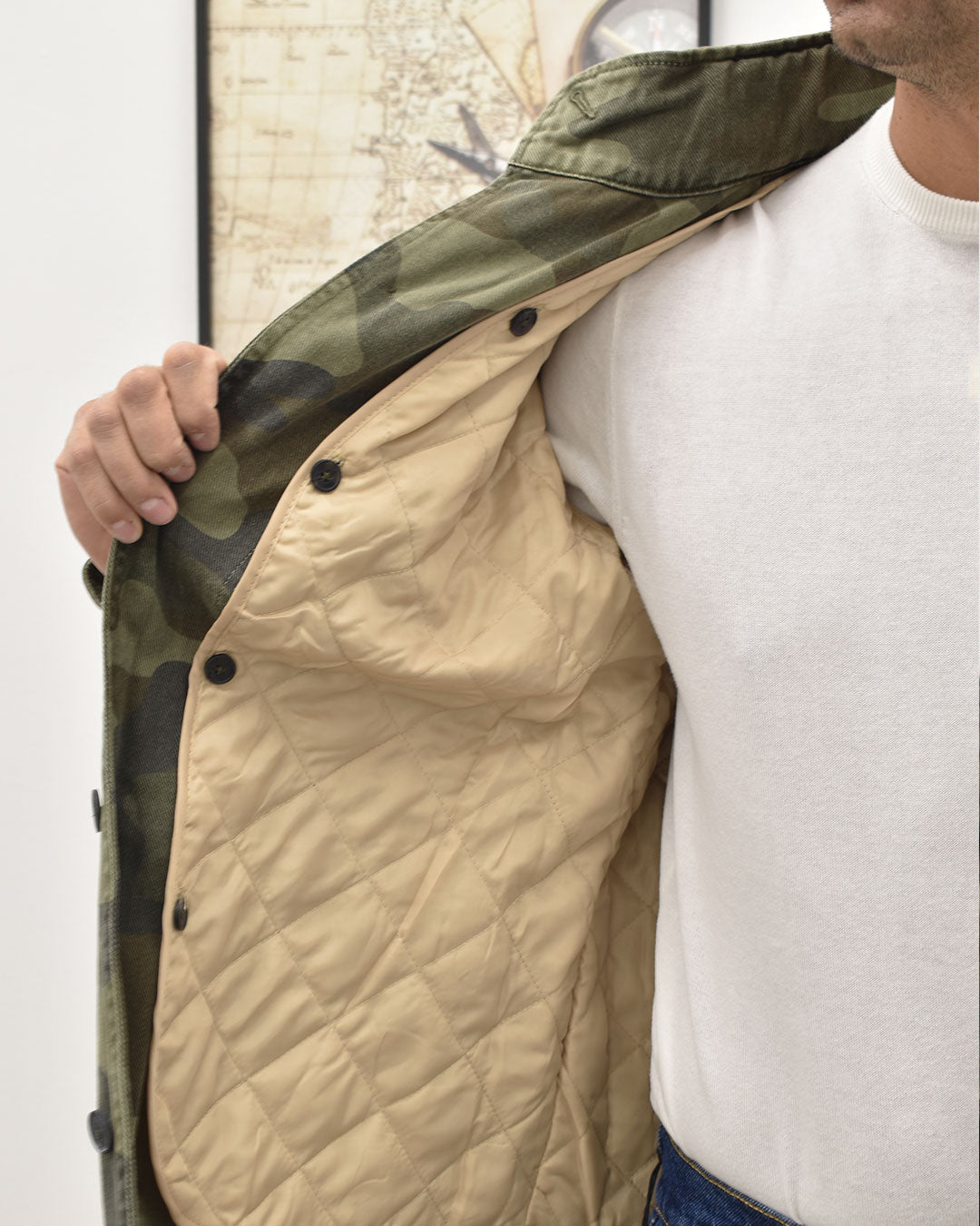 giubbotto/overshirt camouflage BLACKSUNDAY BSRY219