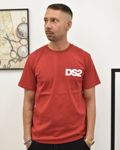 t-shirt logo laterale DS2 FW25225