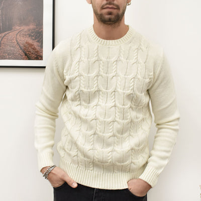 maglia girocollo trecce MARKUP MK790026