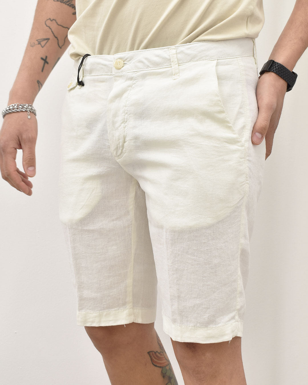 bermuda lino/cotone SQUAD FERMANI 225076