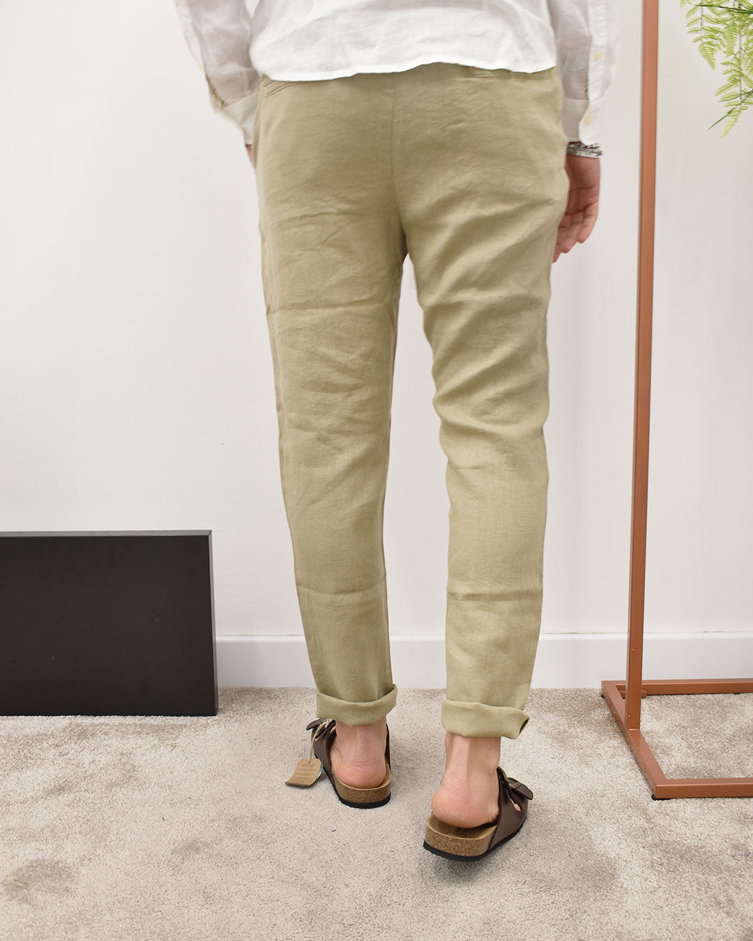 pantalaccio 100% lino GIANNI LUPO FJ3270-S25