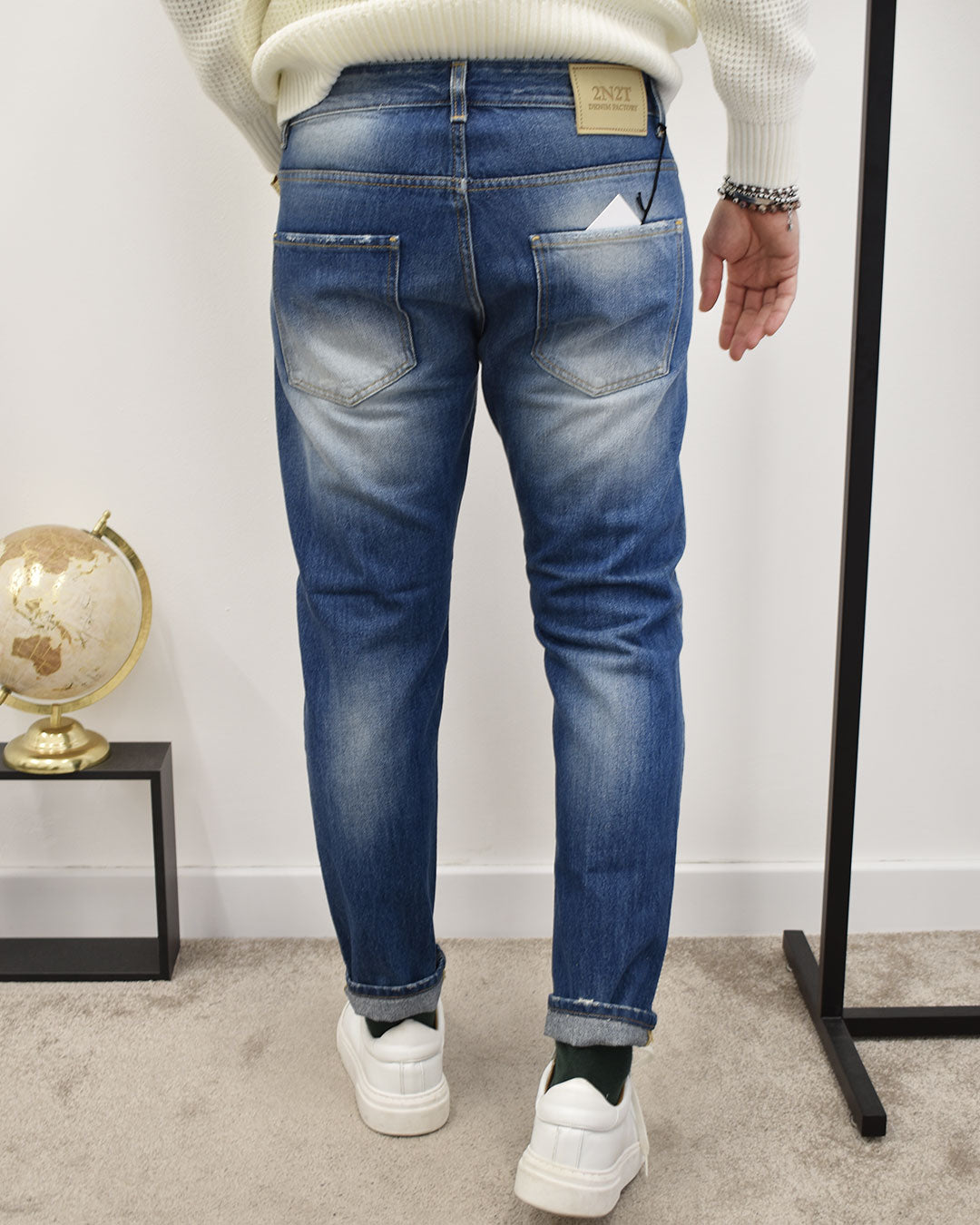 jeans regular c/strappi 2N2T 2N2T REGULAR C/STRAPPI