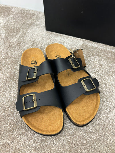 sandalo d/fibbia cuoio NATURAL WORLD 7031
