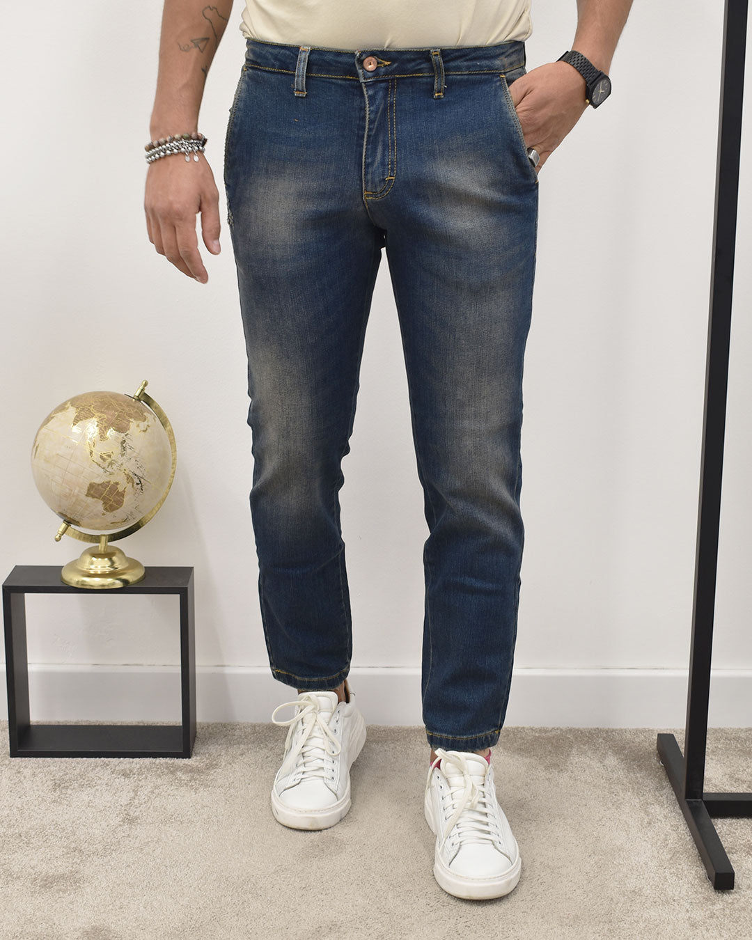 jeans capri t/a lav.sabb. SQUAD NAPOLI/J LAV.4