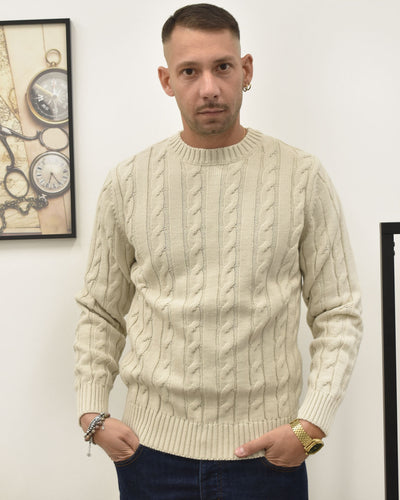 maglia trecce TELAMIRA MA2050