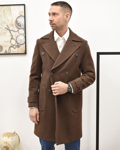 cappotto spigato d/petto TELAMIRA GTG05115