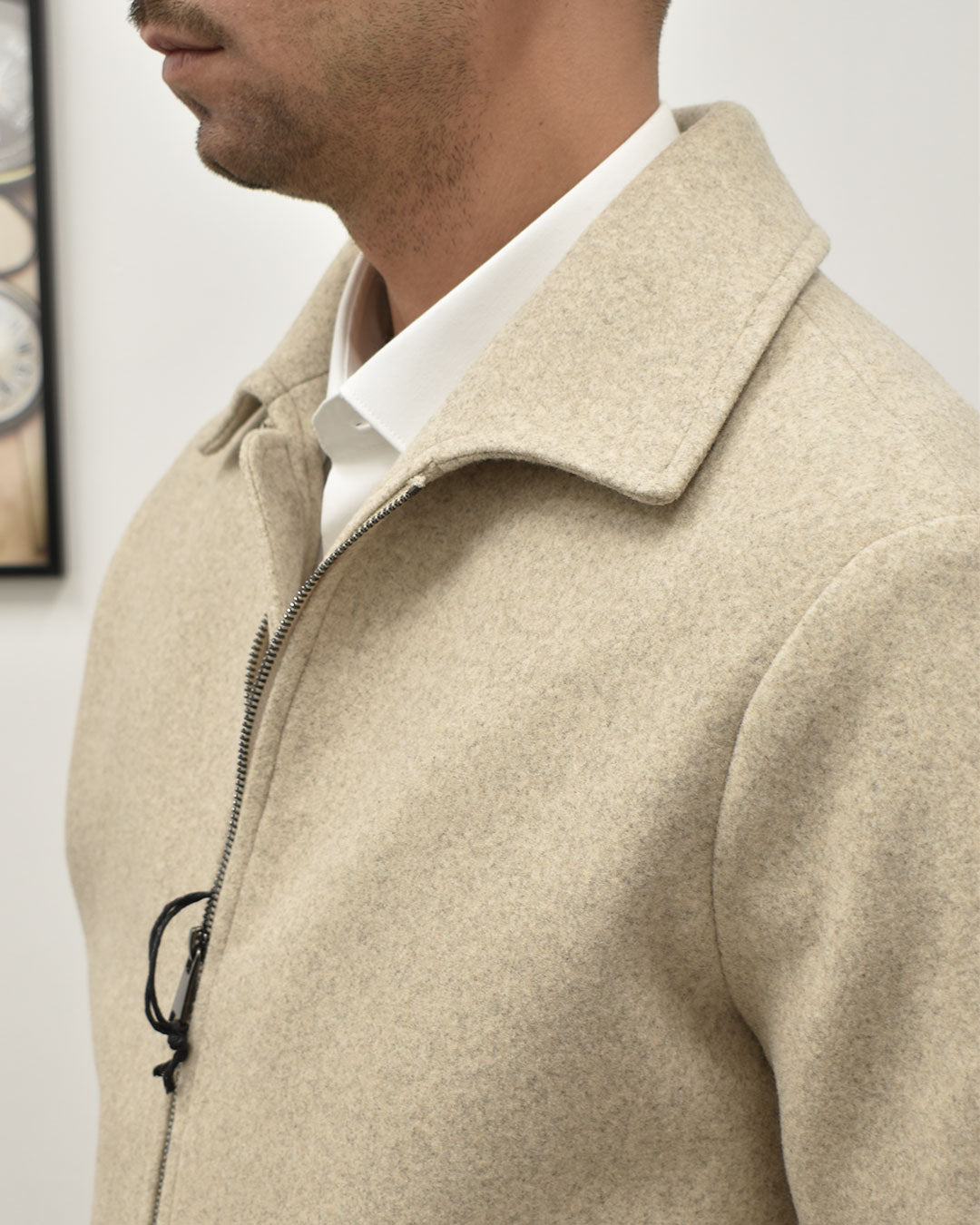 giubbino collo camicia pannetto TELAMIRA TE/2545