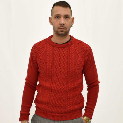 maglia giroc. intrecciata IMPERIAL M814123631