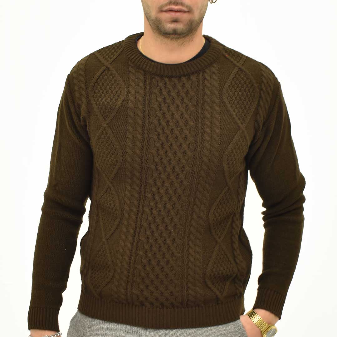 maglia giroc. intrecciata IMPERIAL M814123631
